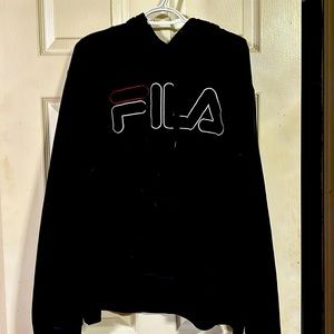 Fila size 2xl Black sweater